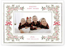 Botanical Blessings Christmas Photo Cards