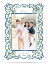Bow Corners Christmas Photo Cards