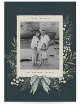 Vintage Garland Christmas Photo Cards