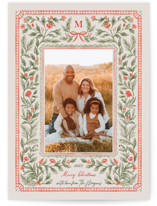 Botanical Tidings Christmas Photo Cards