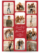 So Many Blessings Christmas Photo Cards