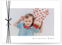 with string Christmas Photo Cards