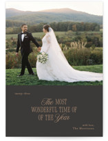 Most Wonderful Time Christmas Photo Cards