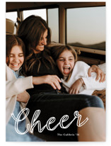 a merry ribbon Christmas Photo Cards