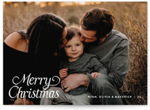 Basics Christmas Photo Cards