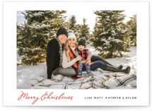 retro joy Christmas Photo Cards