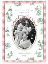 Alpine Christmas Photo Cards