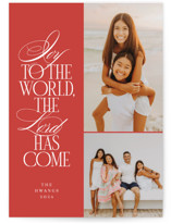 Joyful World Christmas Photo Cards