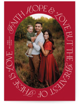 Greatest Love Christmas Photo Cards