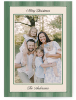 Little Stripes Christmas Photo Cards