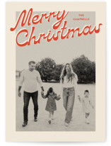 Nostalgia Christmas Photo Cards