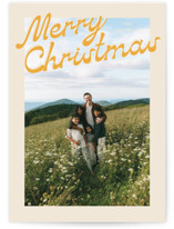 Nostalgia Christmas Photo Cards