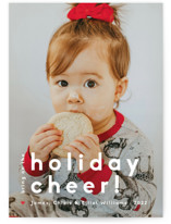 Bring on the cheer Christmas Photo Cards