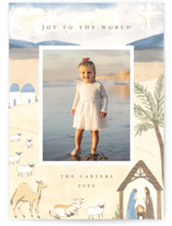 Heavenly joy Christmas Photo Cards