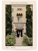 chic editorial Christmas Photo Cards