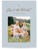 Script Song Christmas Photo Cards