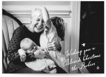 starry sketch Christmas Photo Cards