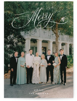 timeless merry Christmas Photo Cards