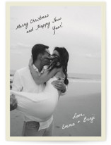 The Handwritten Note Christmas Photo Cards
