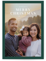 A Sentimental Holiday Christmas Photo Cards