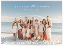 The More the Merrier Christmas Photo Cards