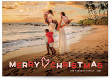 Candy Cane Wishes Christmas Photo Cards