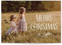 Ethereal Christmas Photo Cards