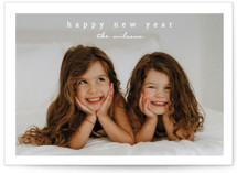 Simplest border Christmas Photo Cards