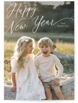 Cheerful Corner Christmas Photo Cards