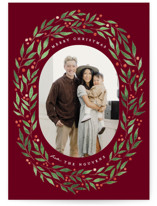 Folksy Christmas Christmas Photo Cards