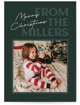 From us Christmas Photo Cards