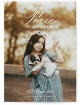 Peaceful Earth Christmas Photo Cards