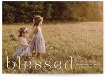 Beautifully Blessed Christmas Photo Cards