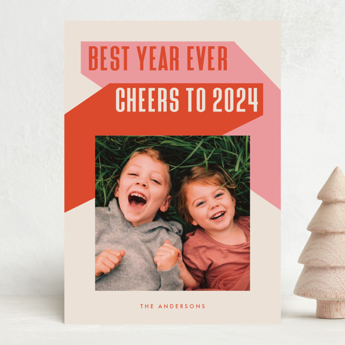 Spotlight Christmas Photo Cards by Vivian Yiwing Minted