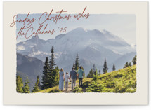 Postcard Note Christmas Photo Cards
