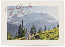 Postcard Note Christmas Photo Cards