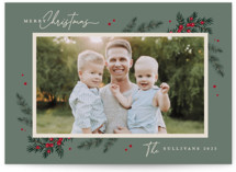 Simple Pines Christmas Photo Cards