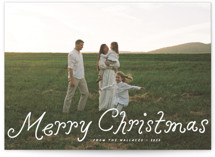 Simple Charm Christmas Photo Cards