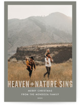 Heaven + Nature Christmas Photo Cards