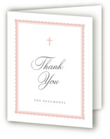 Frame and Verse Baptism and Christening Thank You Cards