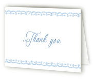 Sweet Gown Baptism and Christening Thank You Cards