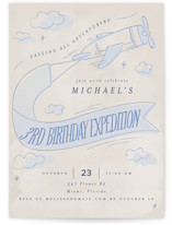 Petite Children's Birthday Party Invitations