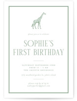 Petite Children's Birthday Party Invitations