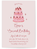 Petite Children's Birthday Party Invitations