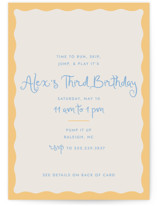Petite Children's Birthday Party Invitations