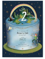 Petite Children's Birthday Party Invitations