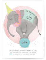 Petite Children's Birthday Party Invitations