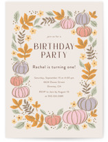 Petite Children's Birthday Party Invitations