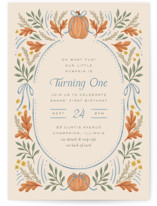 Petite Children's Birthday Party Invitations