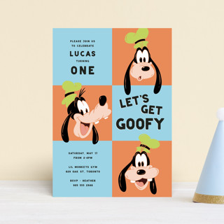 Disney's Goofy Birthday Petite Children's Birthday Party Invitations